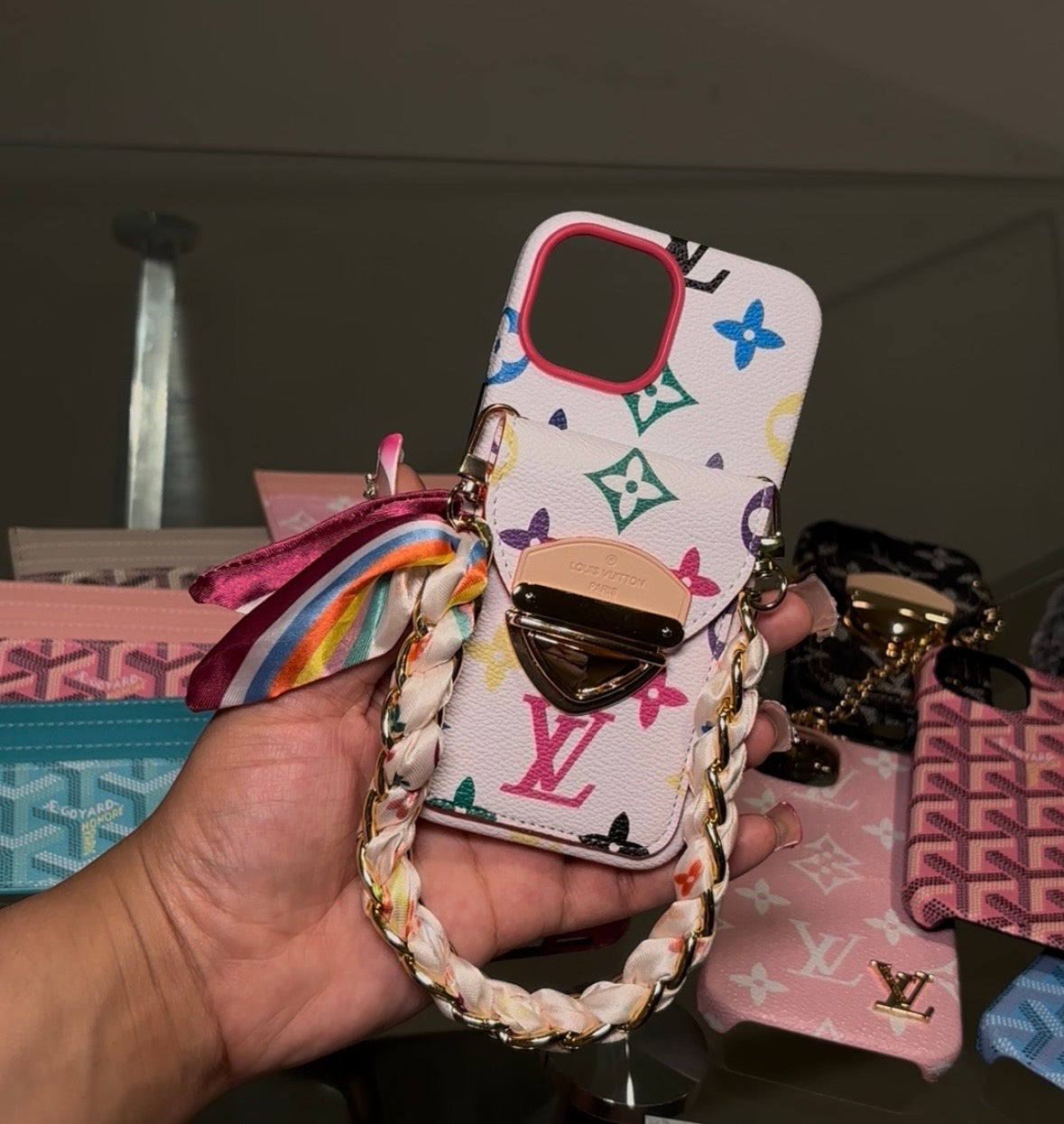 Colorful White Phone case